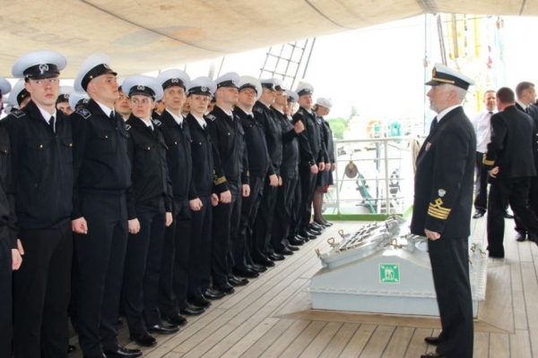 
			Барк &laquo;Крузенштерн&raquo; продолжил навигацию 2019 года 		