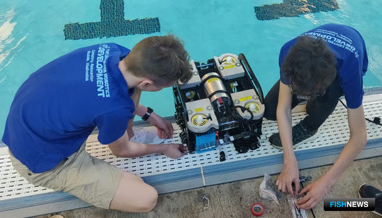 Подводная &laquo;Матрешка&raquo; принесла серебро юным робототехникам