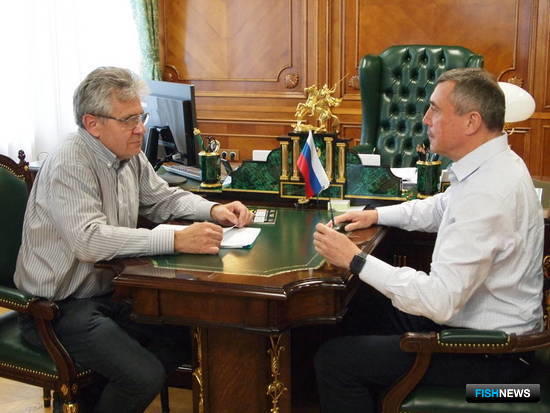 Власти Сахалина и РАН наметили совместные проекты Власти Сахалина и РАН наметили совместные проекты