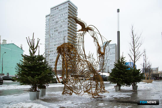 Дальневосточная рыба идет нарасхват на Новом Арбате