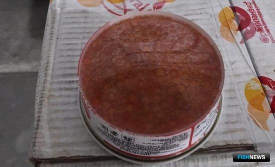 Икру поймали на границе