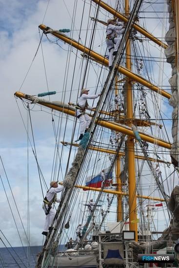 &laquo;Паллада&raquo; одолела треть кругосветки