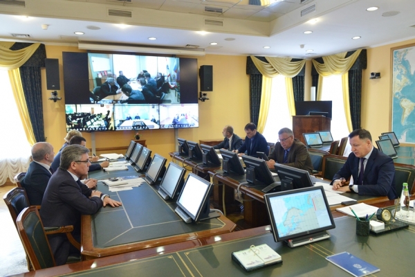 
			В Росрыболовстве состоялся первый штаб по добыче водных биоресурсов в районе международных договоров Северного бассейна		