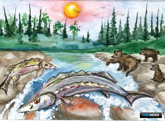 Лосось Амура принес победу российским детям