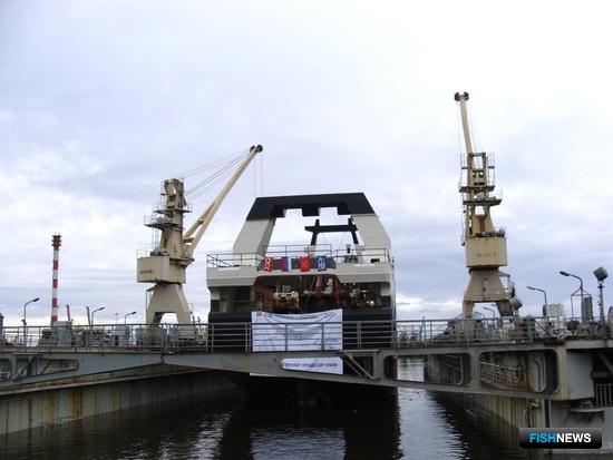 &laquo;Капитан Соколов&raquo; ждет достройки на воде