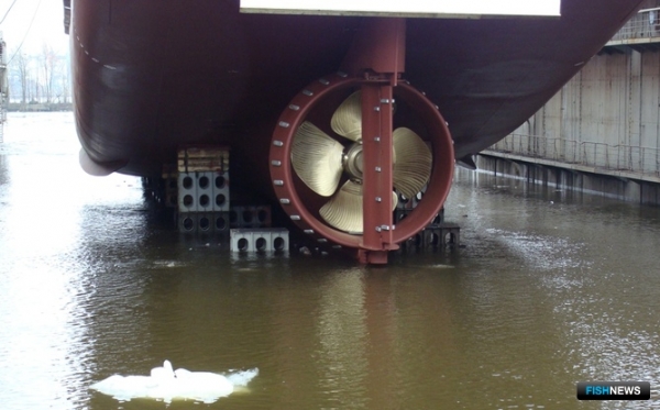 Второй траулер для &laquo;Норебо&raquo; встал на воду