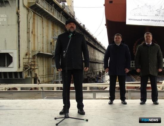 Второй траулер для &laquo;Норебо&raquo; встал на воду