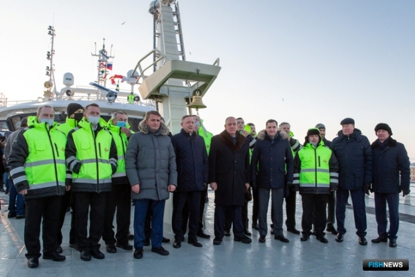 Новый траулер АТФ испытывают большой рыбалкой