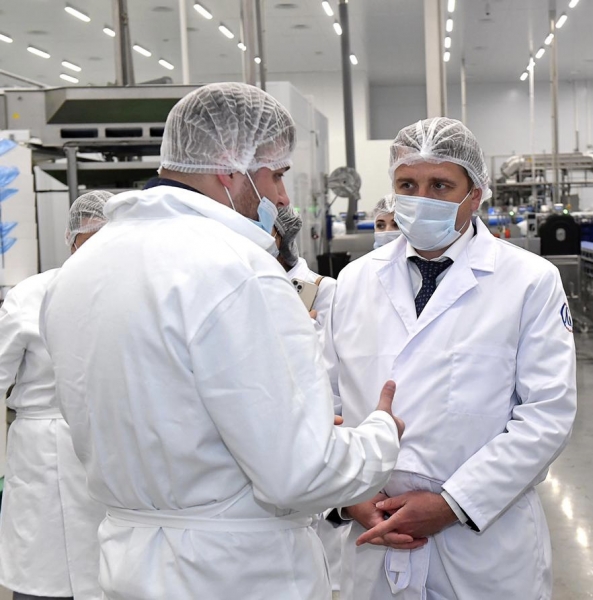 
			Глава  Росрыболовства посетил передовой  рыбоперерабатывающий комплекс в Мурманской области		