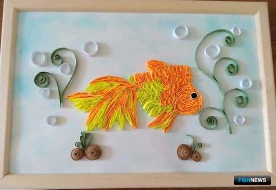 Труд рыбаков Заполярья запечатлели в рисунках и поделках