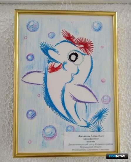 Труд рыбаков Заполярья запечатлели в рисунках и поделках