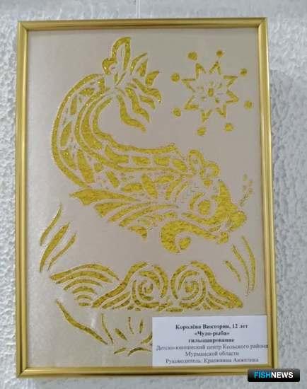 Труд рыбаков Заполярья запечатлели в рисунках и поделках