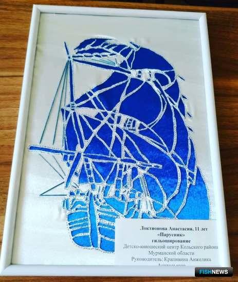 Труд рыбаков Заполярья запечатлели в рисунках и поделках