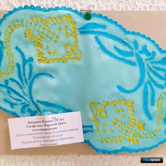 Труд рыбаков Заполярья запечатлели в рисунках и поделках