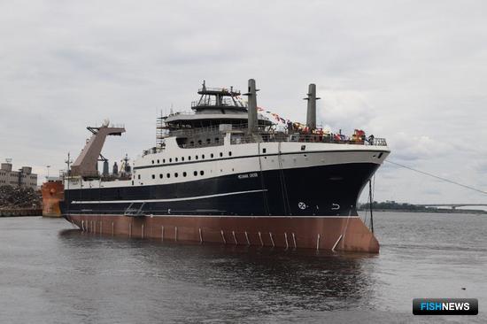 «Механик Сизов» занял место у причала верфи «Механик Сизов» занял место у причала верфи