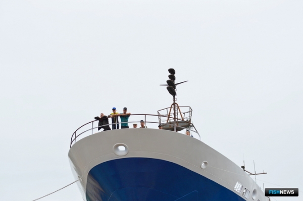 Во Владивостоке спустили на воду новый краболов