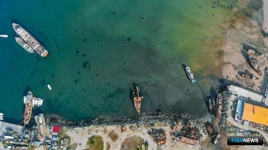 Бухту Нагаева избавляют от &laquo;кладбища кораблей&raquo;