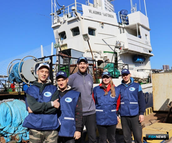 Список лососевых съемок пополнился работами в Японском море