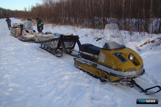Сибирских карасей задержали на зимнике Сибирских карасей задержали на зимнике