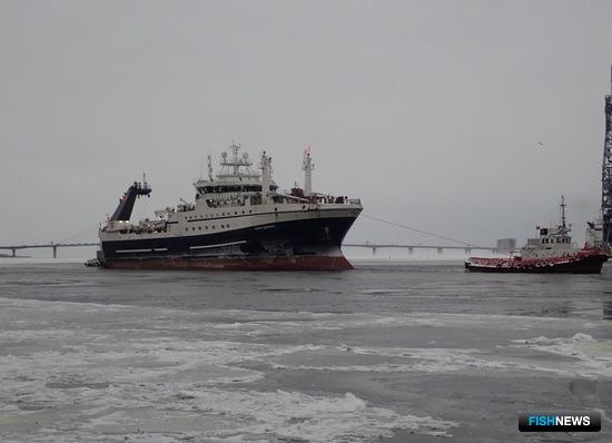 Головной траулер РРПК сдает &laquo;выпускные экзамены&raquo;