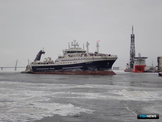 Головной траулер РРПК сдает &laquo;выпускные экзамены&raquo;