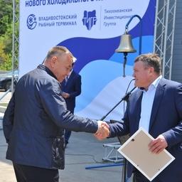 Мощности Владморрыбпорта пополнились новым холодильником