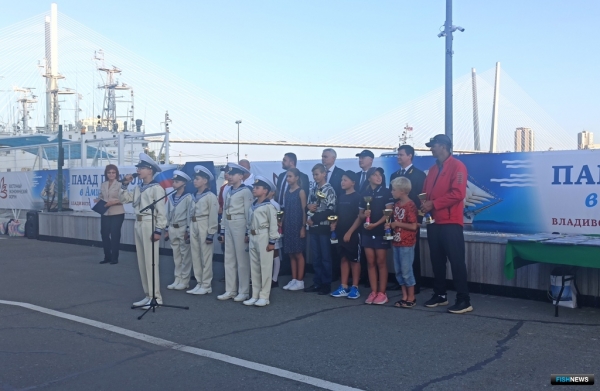 Аллея Парада парусов появилась в столице Дальнего Востока