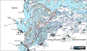 Участок на Волгоградском водохранилище снова предлагают рыбакам