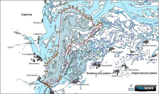 Участок на Волгоградском водохранилище снова предлагают рыбакам Участок на Волгоградском водохранилище снова предлагают рыбакам