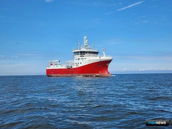 Новый краболов СЗРК проверил ход на Балтике Новый краболов СЗРК проверил ход на Балтике