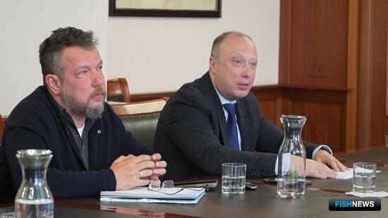 Команда &laquo;Дальневосточного минтая&raquo; встретилась с губернатором Камчатки