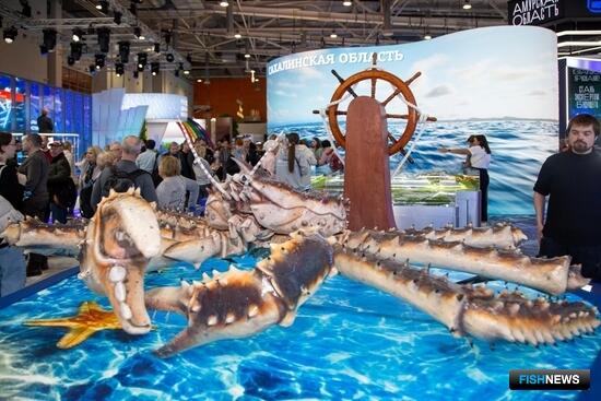 Сахалин представил рыбные планы гостям выставки &laquo;Россия&raquo;