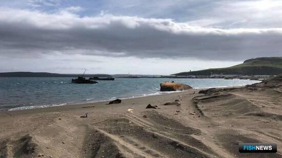 На Курилах становится меньше затонувшего флота На Курилах становится меньше затонувшего флота