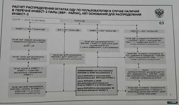 Для расчета квот вылова в новой системе расписали алгоритмы