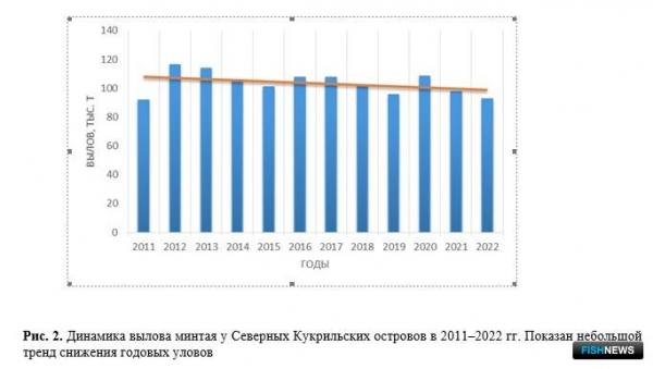 Ученые проанализировали запасы и уловы Северных Курил