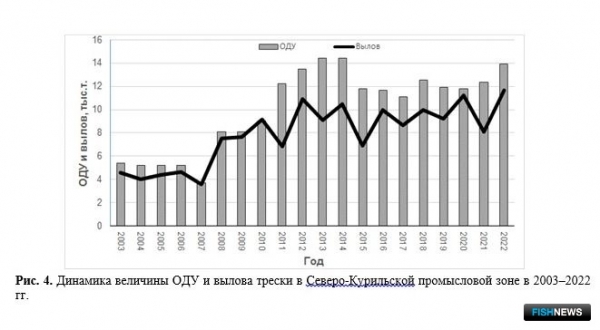 Ученые проанализировали запасы и уловы Северных Курил