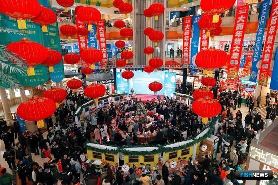 Рыба и морепродукты представляют Россию в Китае Рыба и морепродукты представляют Россию в Китае