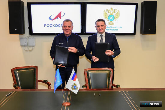 Росрыболовство и Роскосмос будут сотрудничать в мониторинге ситуации на море