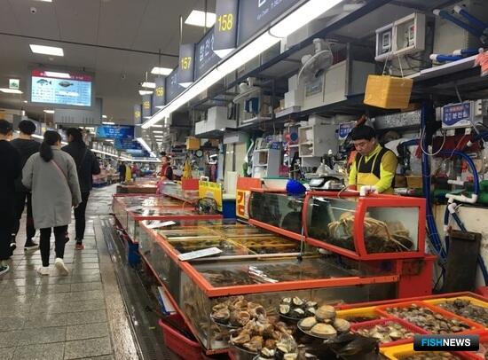 Южная Корея прибавила в прибрежном промысле