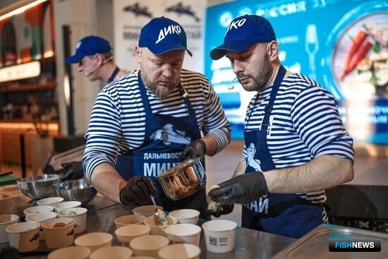 Изысканные деликатесы из народной рыбы: минтай вновь блеснул на ВДНХ