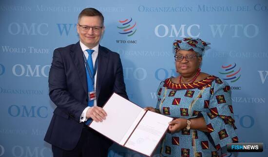 Россия пополнила число участников соглашения ВТО по рыболовным субсидиям