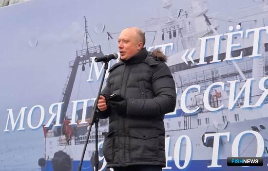 «Петр I» вернулся из рейса с новым рекордом «Петр I» вернулся из рейса с новым рекордом