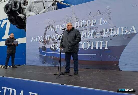 «Петр I» вернулся из рейса с новым рекордом «Петр I» вернулся из рейса с новым рекордом